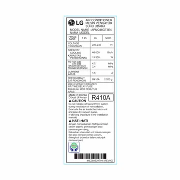 Máy Lạnh Tủ đứng LG Inverter 5.0 HP APNQ48GT3E4/AUUQ48GH4 (1 Pha) 2