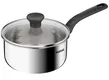Quánh Inox Liền Khối Có Nắp Tefal Starter E3252395 - 18cm