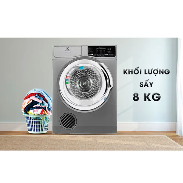 Máy Sấy Electrolux 8 Kg EDV805JQSA