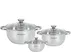 Bộ nồi inox 3 đáy Sunhouse SH334 16-20–24 cm