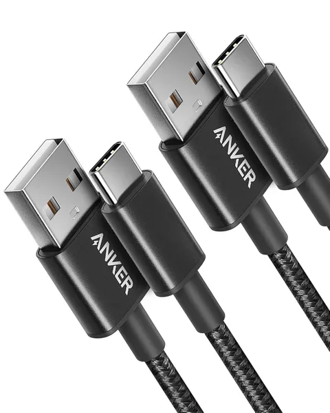 Cáp Sạc Anker 322 A-C 0.9m Nylon Đen (Black) B2B_A81H5