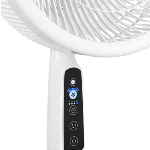 Quạt Đứng Tefal Turbo Silence Plus VH689690 - Trắng Cánh Trắng