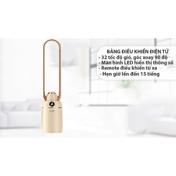Quạt Không Cánh Và Lọc Không Khí Magic Eco AC-305