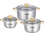 Bộ nồi inox 5 đáy Sunhouse SH781 16-20-24 cm