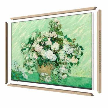 Khung Tranh Coocaa TV 55 Inch - Vân Gỗ Sáng 1