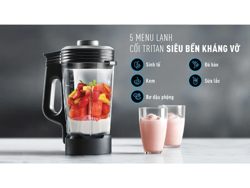 Máy Xay Sinh Tố Và Làm Sữa Hạt Đa Năng Tefal UBB BL985A31 - 1300W