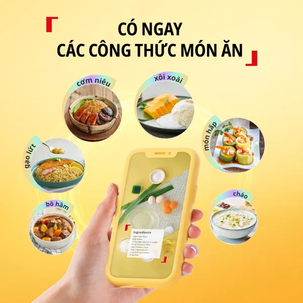 Nồi Cơm Điện Tử Mini Tefal Pop RK535AY0