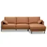 Sofa L (góc trái) Marco EM1003 319cm Nâu cam