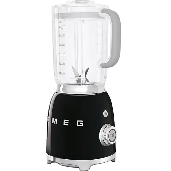 Máy xay sinh tố Smeg BLF01BLEU, màu đen 800W