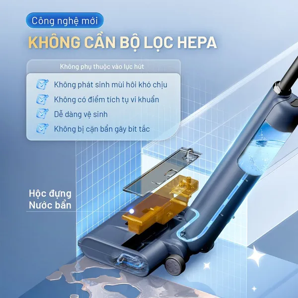 Máy Lau Nhà Cầm Tay Masuto MSWetClean