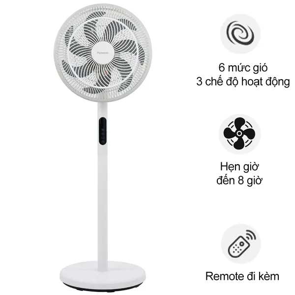 Quạt Điện Panasonic F-30JLV Màu Trắng
