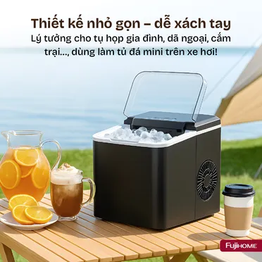 Máy Làm Đá Viên Mini Fujihome IM1218 2