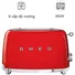 Máy Nướng Bánh Mì SMEG TSF01RDEU- Đỏ