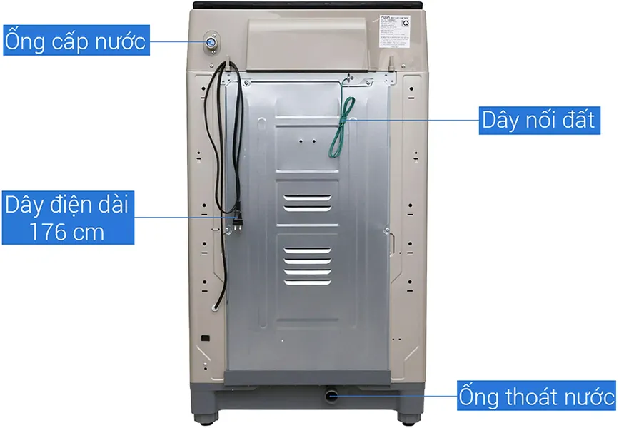 Máy Giặt Aqua 9 Kg AQW-U91CT (N)
