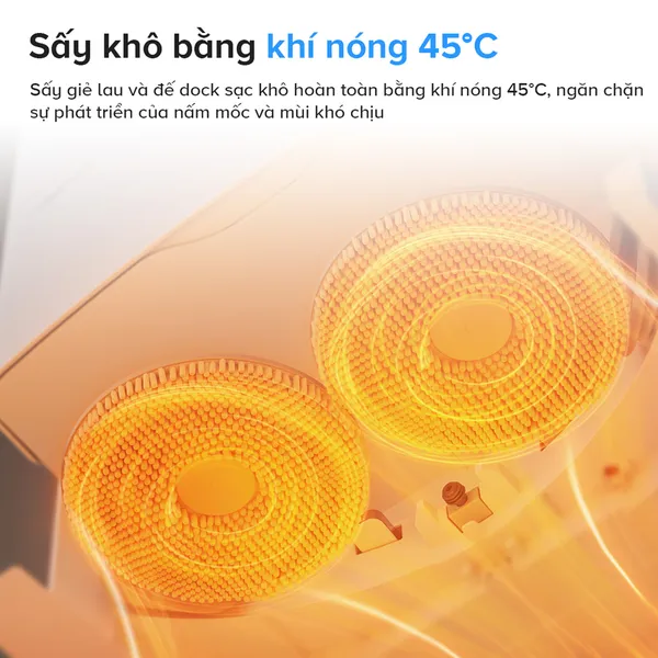 Robot Hút Bụi Lau Nhà Roborock Q Revo 5AE - Trắng
