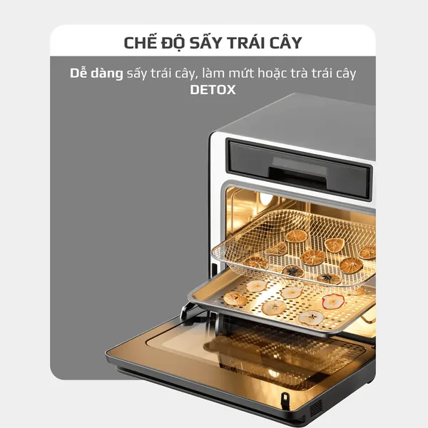 Nồi Chiên Hơi Nước Olivo SF1600 16 Lít
