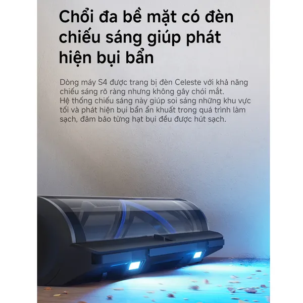 Máy Hút Bụi Lau Nhà Cầm Tay Mova S4 Detect