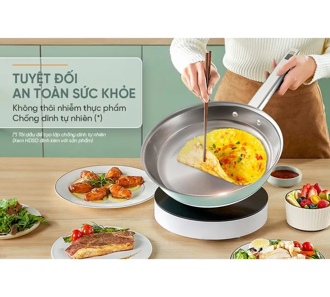 Bộ Nồi Chảo Inox 304 Sunhouse SHG608