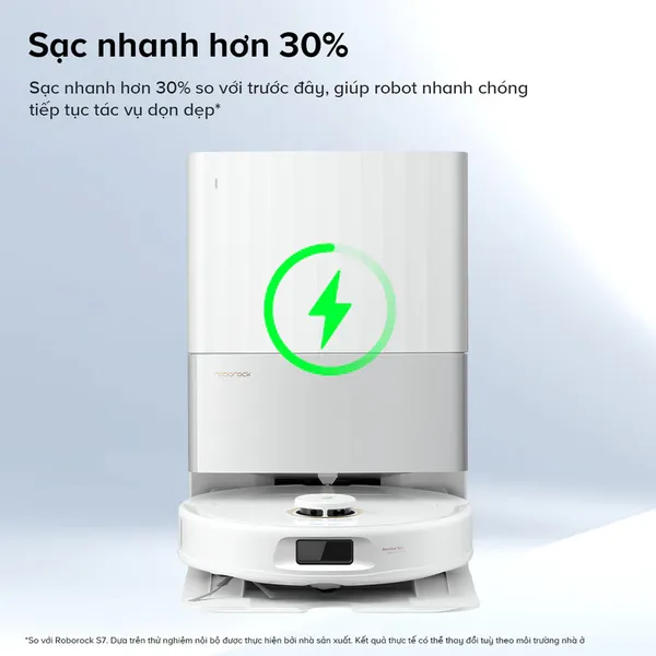 Robot Hút Bụi Lau Nhà Roborock Qrevo C Pro - Trắng