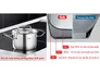 Bộ Nồi Fissler Original Profi 5 Món Có Quánh Và Chảo Tay Cầm - Xuất Xứ Đức