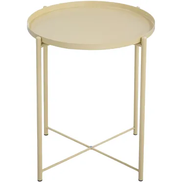 Bàn Tray Kim Loại ECOMT10 Vàng 0