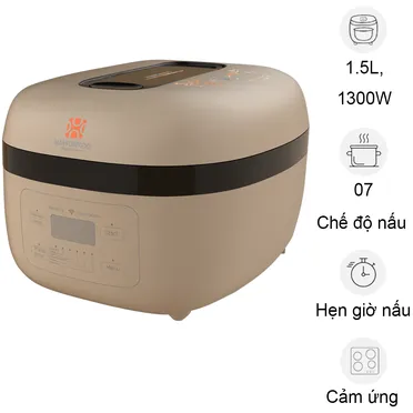 Nồi Cơm Điện Cao Tần Hawonkoo RCH-152-IH-CF 1.5 Lít