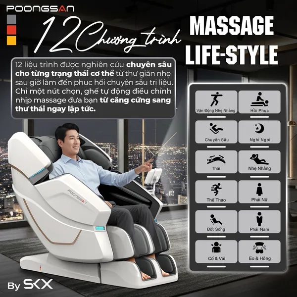 Ghế Massage Poongsan MCP-426