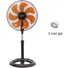 Quạt Lỡ Senko LTS1636 - Đen Cam