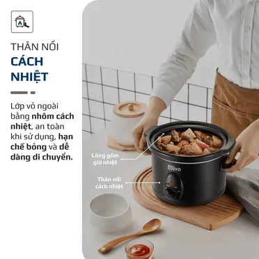 Nồi Nấu Chậm Olivo SC30 3 Lít 5