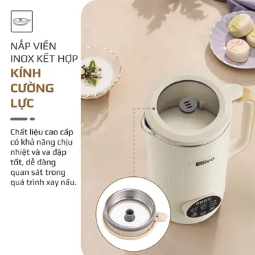 Máy Xay Nấu Đa Năng Olivo CB1200 1.2 Lít 8