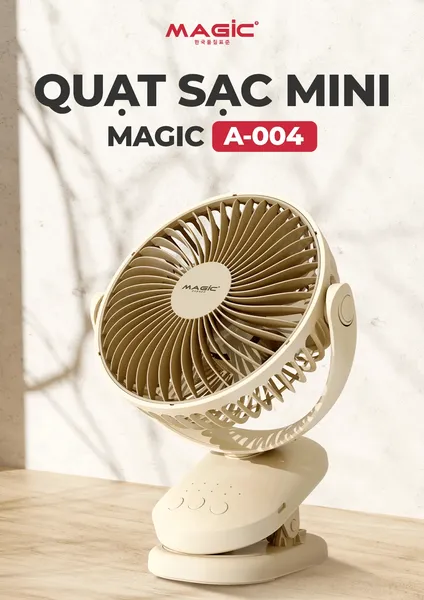 Quạt Sạc Mini Magic A-004