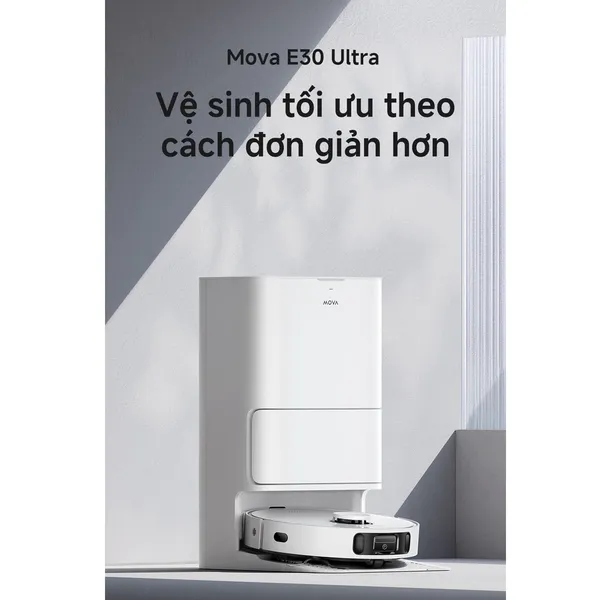 Robot Hút Bụi Lau Nhà Mova E30 Ultra