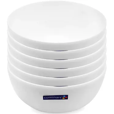 Bộ 6 Chén TT Diwali Trắng 11.5cm