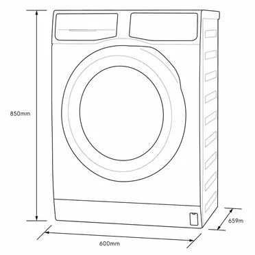 Máy Giặt Electrolux Inverter 10 Kg EWF1025DQWB 2