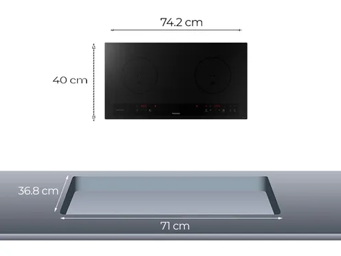 Bếp Điện Từ Panasonic KY-A227EKRA - Nhật Bản 2