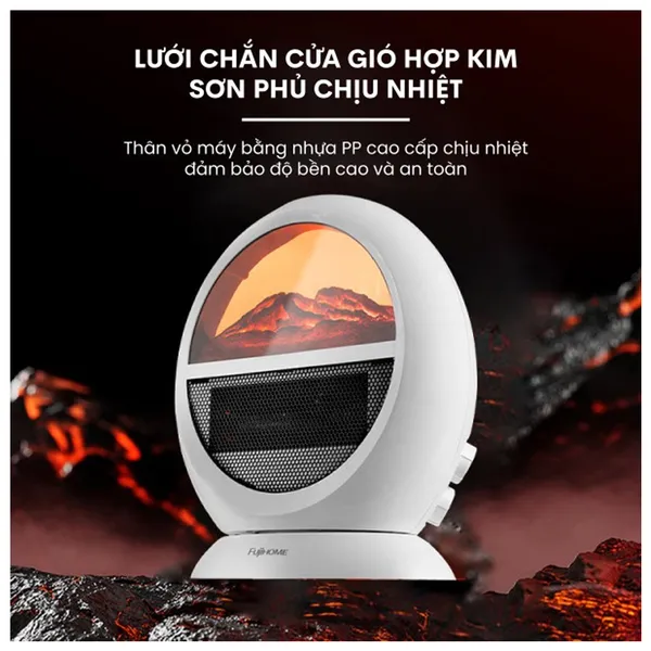 Quạt Sưởi Để Bàn Fujihome FH09