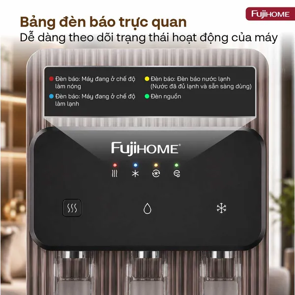 Máy Lọc Nước Có Chức Năng Làm Nóng Lạnh Fujihome WP2109C