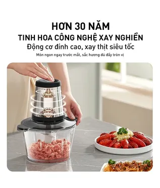 Máy Xay Thịt Đa Năng Joyoung JFC-808 1.8 Lít 10