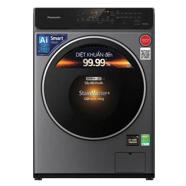 Máy Giặt Panasonic Inverter 10.5 Kg NA-V105FC1LV