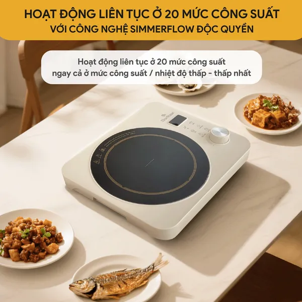Bếp Từ Đơn BlueStone ICB-6618 2000W