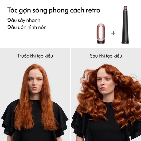 Máy Tạo Kiểu Tóc Thông Minh Dyson Airwrap i.d.™ Straight+Wavy HS08 - Malaysia