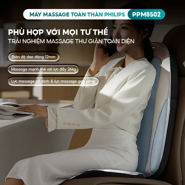 Máy Massage Đa Năng Philips PPM8502