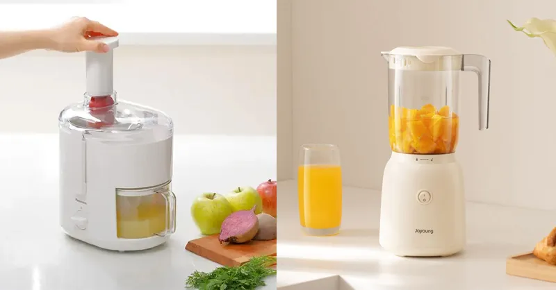 So sánh máy ép trái cây và máy xay sinh tố - Thiết bị nào phù hợp hơn?
