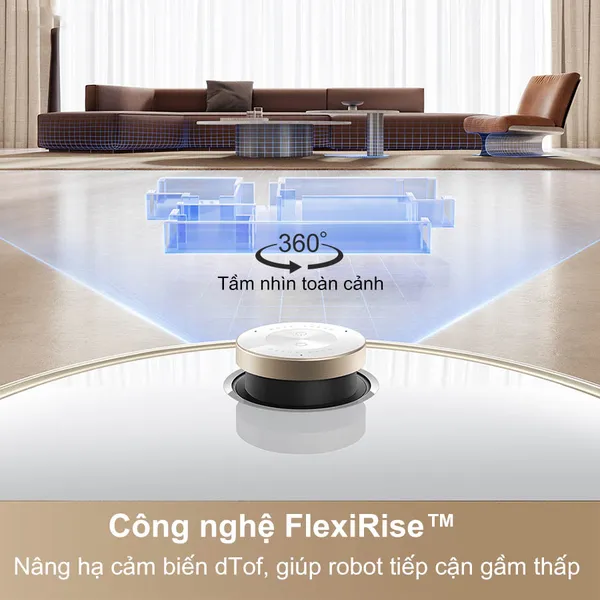 Robot Hút Bụi Lau Nhà Mova V50 Ultra