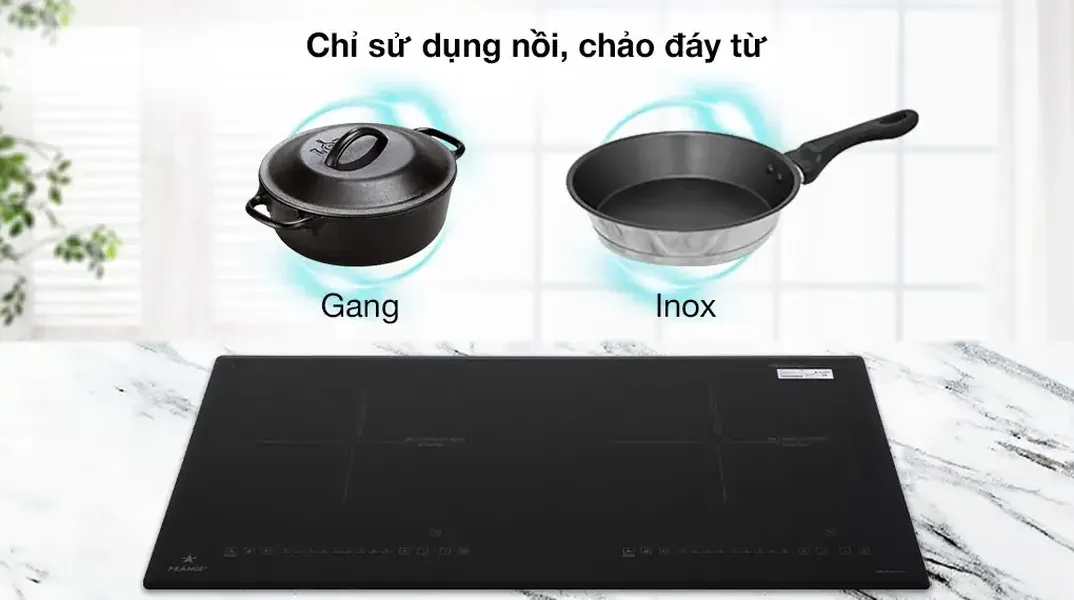 Bếp Điện Từ Đôi Âm Pramie PRMY-2208 - Malaysia