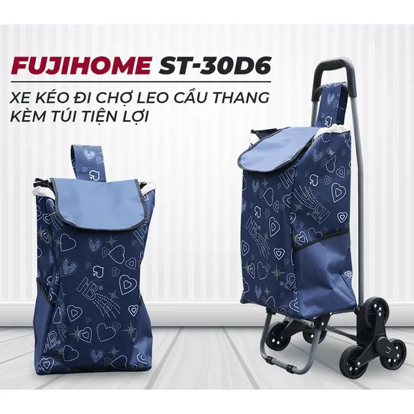 Xe Kéo Đi Chợ Kèm Túi Fujihome ST-30D6