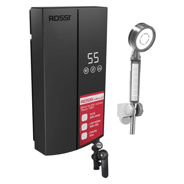 Bình Nước Nóng Trực Tiếp Rossi Vello_RVO 450REP 4500W