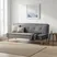 Sofabed EMILY 3LAH-279N68_P160 183cm xám