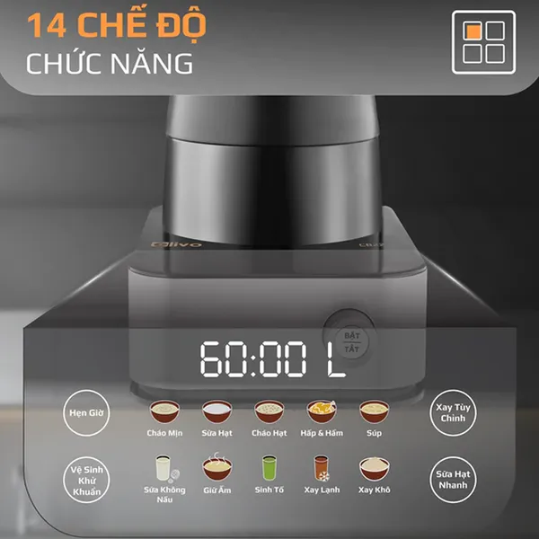 Máy Xay Nấu Cao Cấp Olivo CB22 PRO