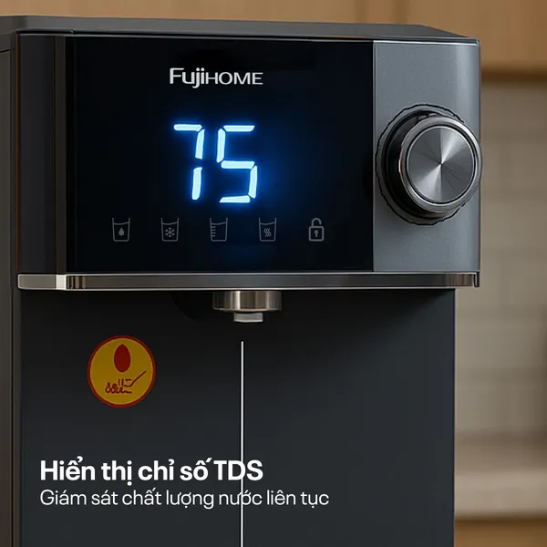 Máy Lọc Nước RO Nóng Lạnh Fujihome WP302C